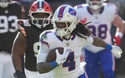 117 yardas y dos TD de Cook acerca a Bills a playoffs con victoria 23-20 sobre Browns