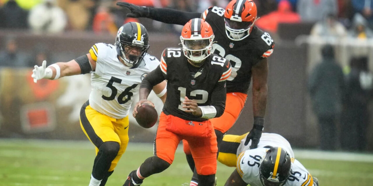 Browns evitan que Steelers aseguren la AFC Norte con victoria 13-6 sobre Pittsburgh