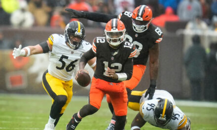 Browns evitan que Steelers aseguren la AFC Norte con victoria 13-6 sobre Pittsburgh