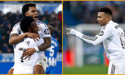 Mbappé y Rodrygo dan aire al Real Madrid