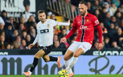 Valencia y Mallorca empatan 1-1 en La Liga