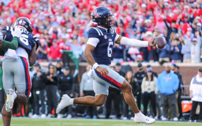 Chambliss y el No. 6 Ole Miss dominan su prueba sin Kiffin y vencieron al No. 17 Tulane 41-10 en el CFP