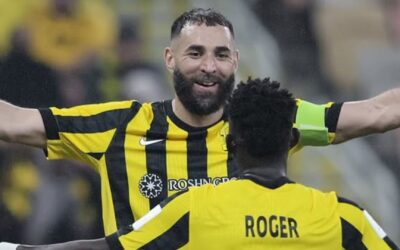 Gol de Benzema impulsa al Al-Ittihad a la victoria en la Liga de Campeones de Asia