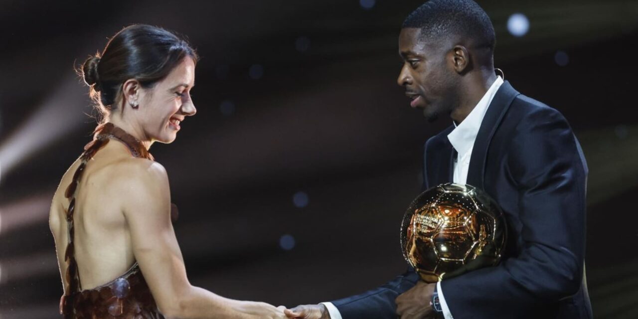 Ousmane Dembélé y Aitana Bonmatí nombrados mejores jugadores en premios FIFA