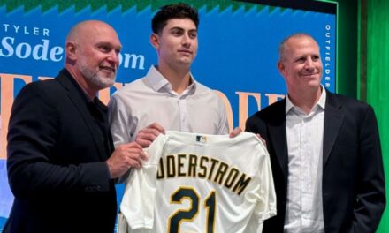 Atléticos anuncian acuerdo con Soderstrom en su futura casa de Las Vegas