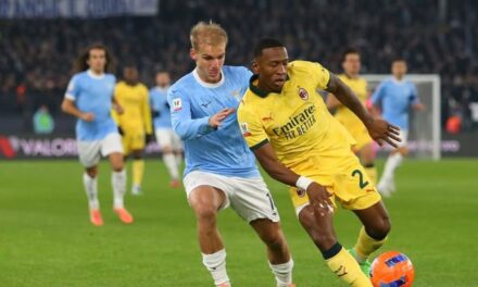 Lazio vence al AC Milan con polémica y enfrentará a Bolonia en cuartos de la Copa de Italia
