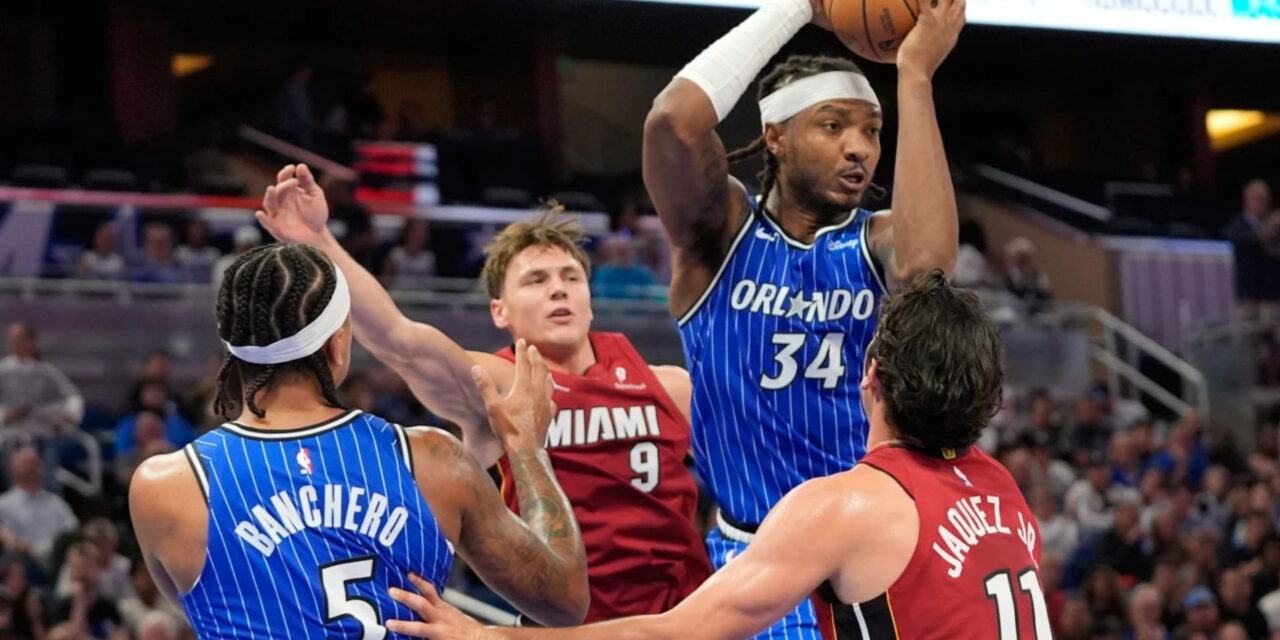 Franz Wagner anota 32 puntos y el Magic vence al Heat 106-105
