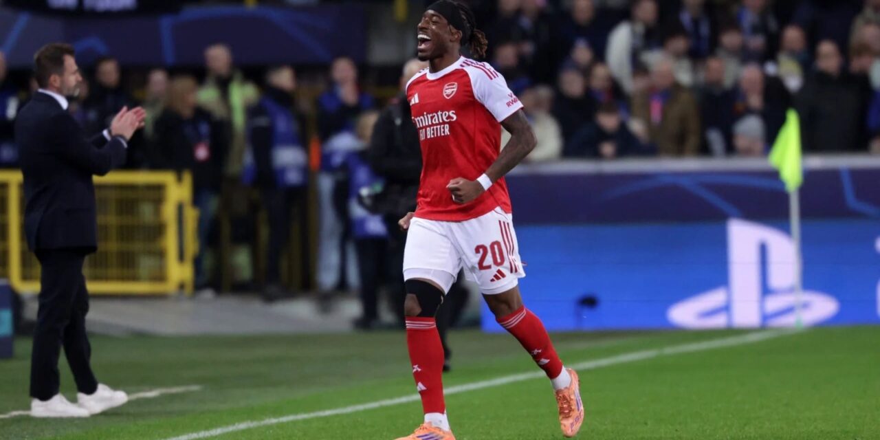 Madueke clasifica virtualmente al Arsenal