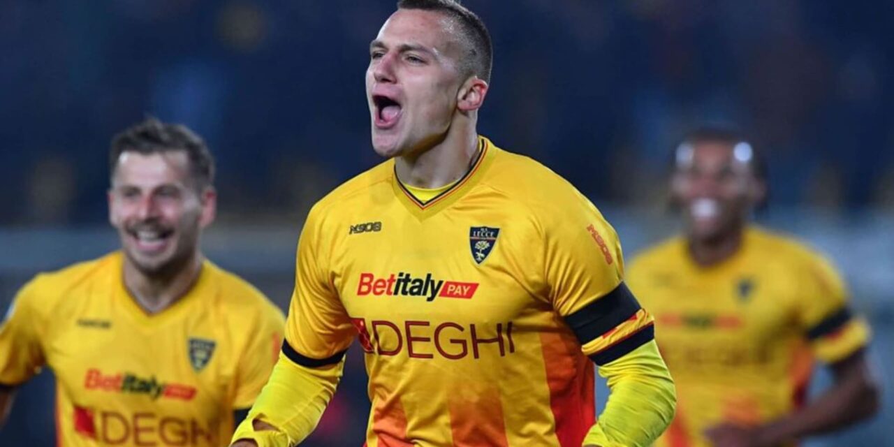 Štulić anota su primer gol en la Serie A y da a Lecce una victoria vital sobre Pisa