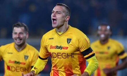 Štulić anota su primer gol en la Serie A y da a Lecce una victoria vital sobre Pisa