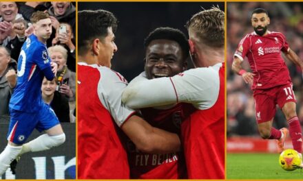 Salah regresa y ayuda al Liverpool a vencer al Brighton, Arsenal supera a Wolves con dos autogoles