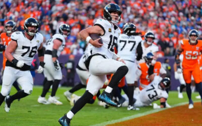 Trevor Lawrence lleva a Jaguars a triunfo 34-20 sobre Broncos y rompe racha de 11 victorias
