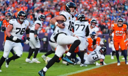 Trevor Lawrence lleva a Jaguars a triunfo 34-20 sobre Broncos y rompe racha de 11 victorias