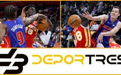 Pistons igualan el récord de la NBA en cuanto a balance anotador al vencer a los Hawks(Video D3 completo 12:00 PM)