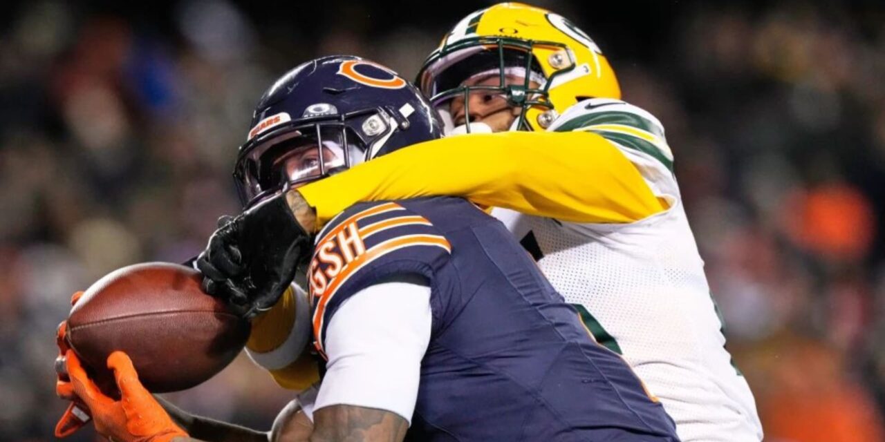 Williams conecta con Moore para conseguir triunfo en tiempo extra para Bears 22-16 ante Packers
