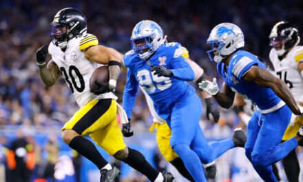 Steelers superan 29-24 a Lions tras castigo de Amon-Ra St. Brown que anula el TD ganador de Goff