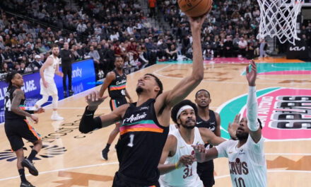 Los 27 puntos y 10 rebotes de Allen ayudan a los Cavaliers a superar a Wembanyama y Spurs por 113-101