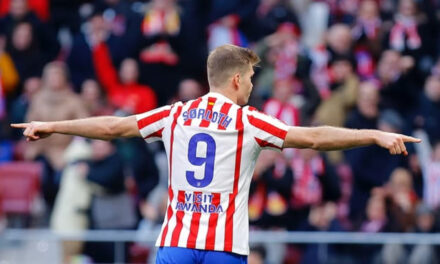 Sorloth lleva al Atlético a un triunfo 1-0 sobre Alavés en La Liga española