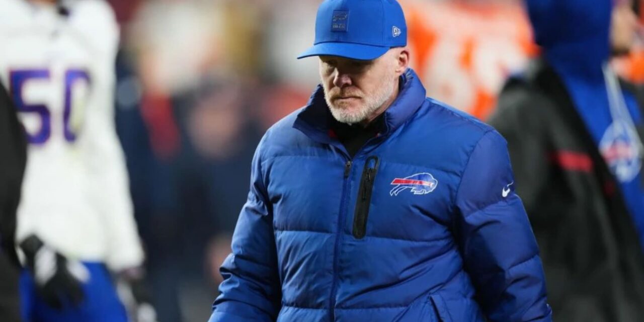 Bills despiden a Sean McDermott tras nueve temporadas sin llegar al Super Bowl