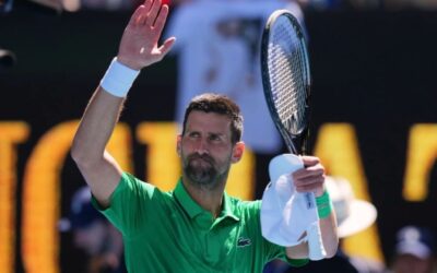 Djokovic a un triunfo de 400 victorias en Grand Slam. Wawrinka hace historia