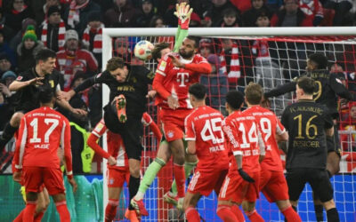 Bayern Múnich sufre su primera derrota en la Bundesliga al caer 2-1 con el Augsburg