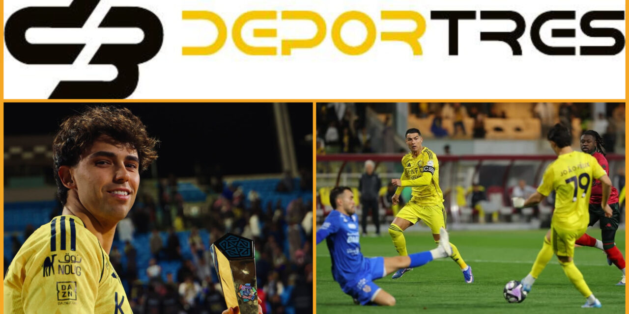 Cristiano Ronaldo anota su gol 961 y empata a Quiñones en la tabla de goleo de la Liga Árabe(Video D3 completo 12:00 PM)