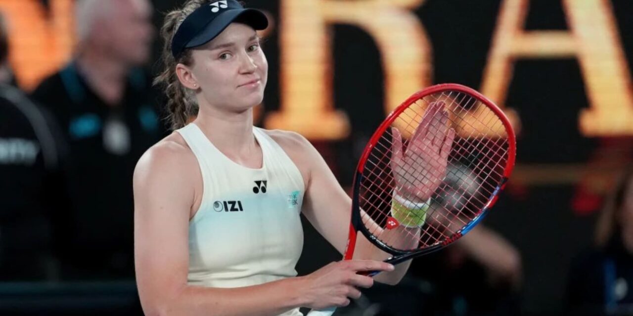 Elena Rybakina se corona en Australia tras derrotar a la número uno del mundo, Aryna Sabalenka