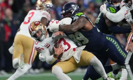 Los Seahawks dominan a los 49ers desde el inicio y avanzan al juego por el título de la NFC con victoria 41-6