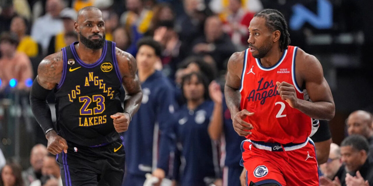 Los 24 puntos de Kawhi Leonard ayudan a los Clippers a contener a los Lakers