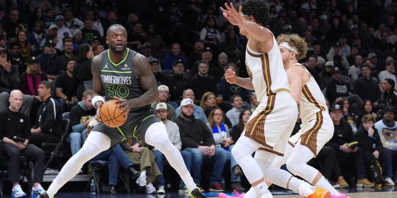 Los Timberwolves vencieron a los Warriors 108-83 para romper una racha de cinco derrotas consecutivas