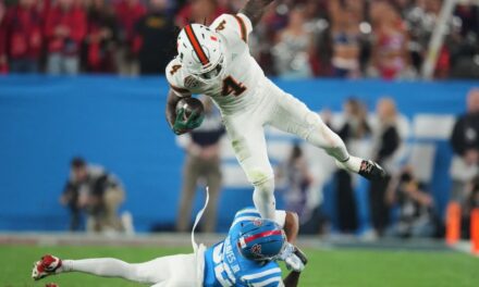 Miami regresa a casa con oportunidad de título nacional tras vencer 31-27 a Ole Miss en Fiesta Bowl