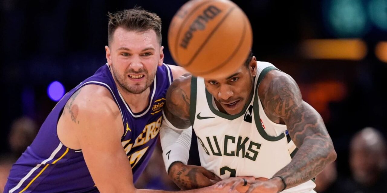 Bucks remontan para vencer a los Lakers