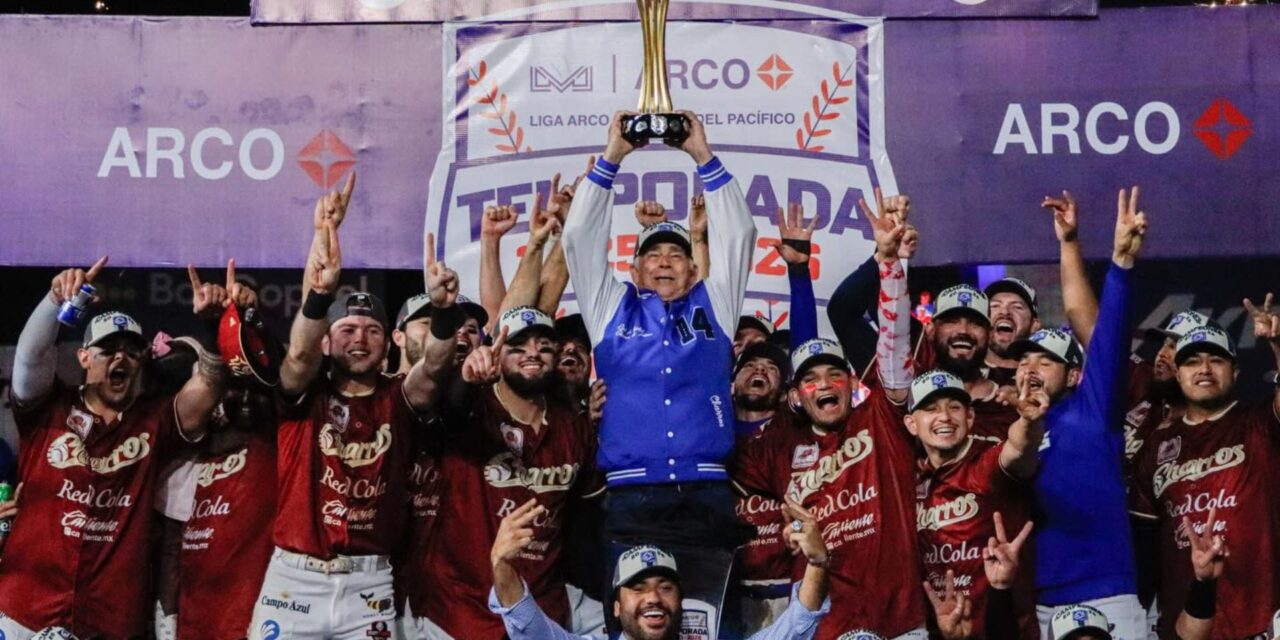 Charros barren a Tomateros y son bicampeones de la Liga Mexicana del Pacífico