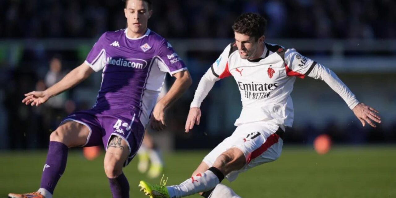 AC Milan extiende racha invicta a 18 partidos con empate tardío ante la Fiorentina