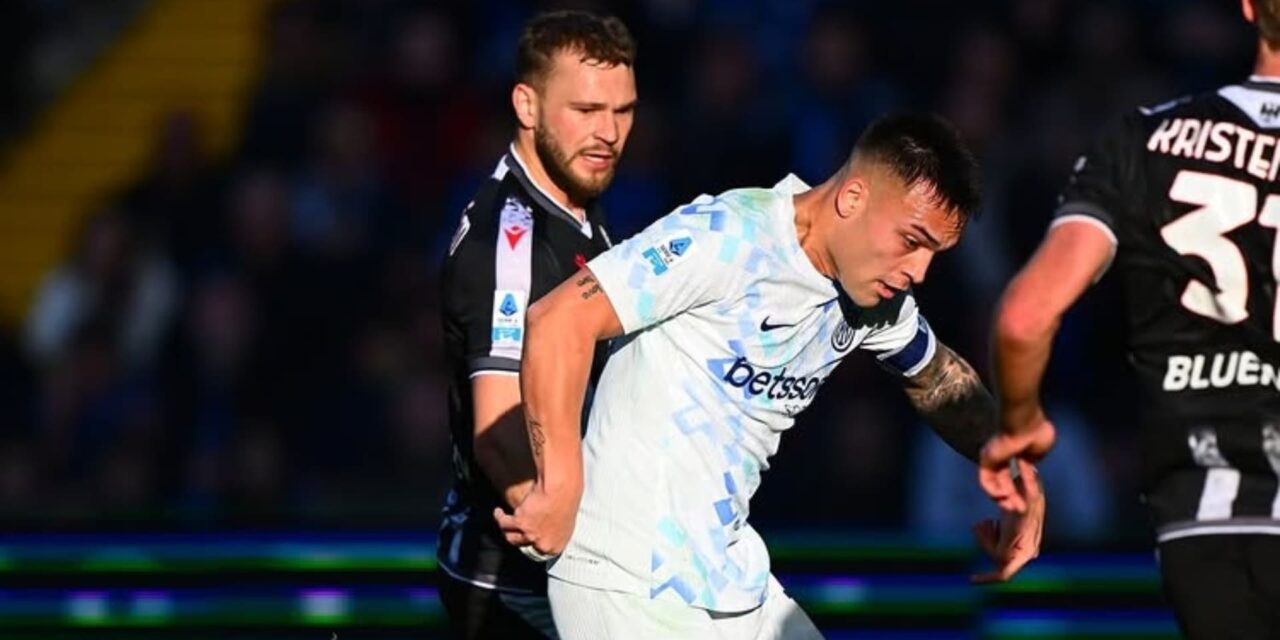 Con golazo de Lautaro, Inter gana 1-0 en Udinese y consolida ventaja en la Serie A