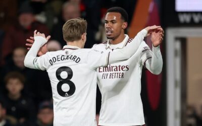 Arsenal se recupera con doblete de Rice y vence al Bournemouth en la Liga Premier