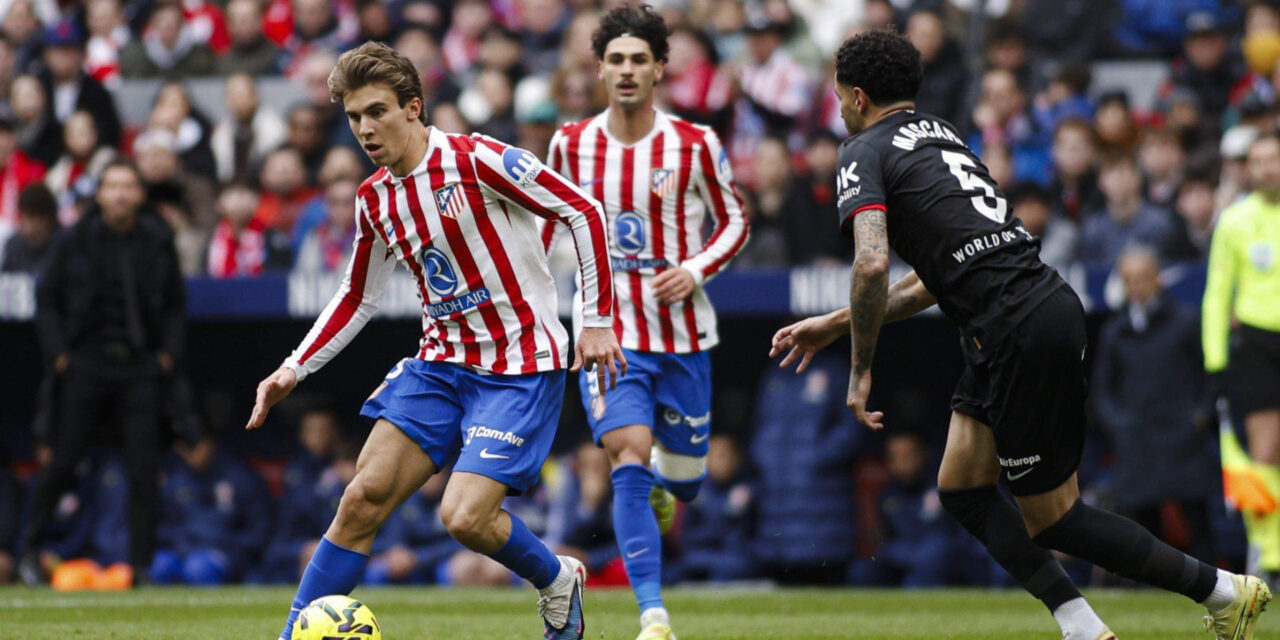 Atlético de Madrid vence 3-0 a Mallorca y recupera el tercer lugar en la liga española
