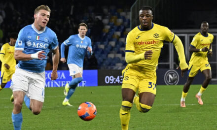 Nápoles, reacción sin premio gordo ante Verona