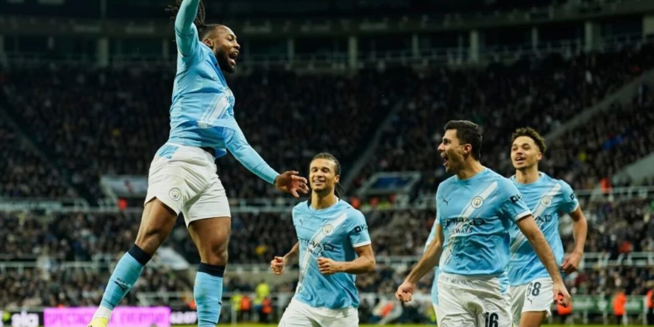 Semenyo anota de nuevo y el Man City vence 2-0 al Newcastle en semifinal de la Copa de la Liga