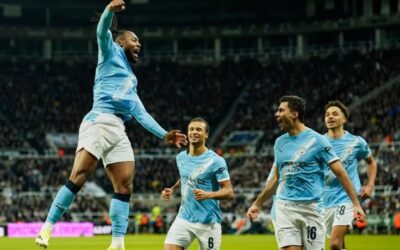 Semenyo anota de nuevo y el Man City vence 2-0 al Newcastle en semifinal de la Copa de la Liga