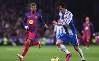 Joan García, Olmo y Lewandowski dan los tres puntos al Barcelona en el RCDE Stadium
