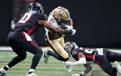 Intercepción de Alford da triunfo 19-17 a Falcons sobre Saints, Panthers ganan NFC Sur