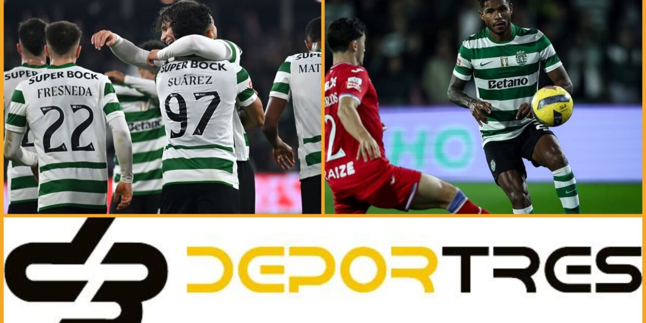 Luis Suárez marca en el empate del Sporting contra el Gil Vicente(Video D3 completo 12:00 PM)