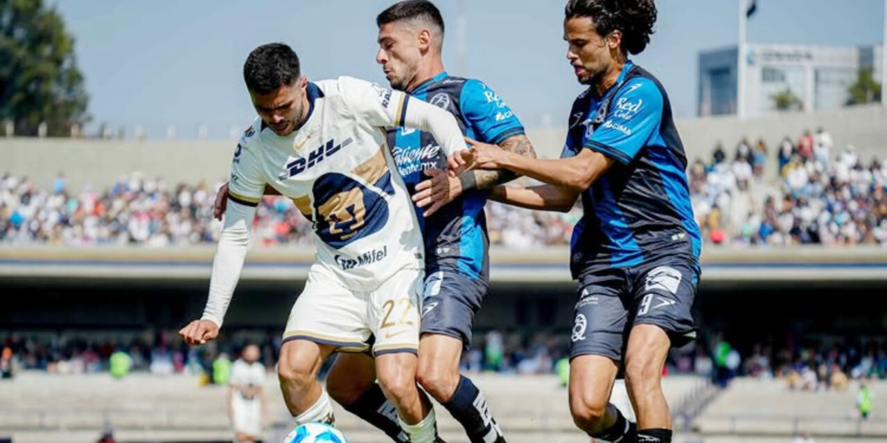Pumas se estrena con empate ante Gallos