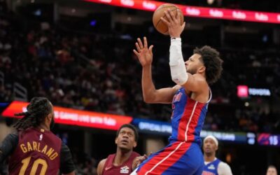 Cunningham anota 27 y Jenkins 25 para Pistons que vencen 114-110 a Cavaliers