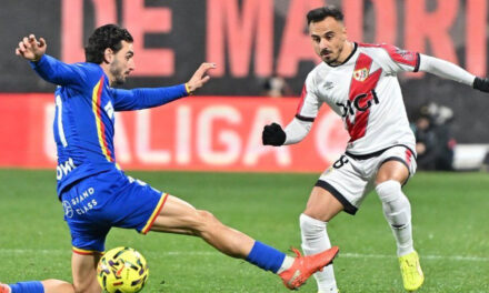 Getafe empata con Rayo Vallecano en La Liga con gol en el último minuto