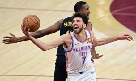 El Thunder aplasta 136-104 a Cavaliers con 30 puntos de Gilgeous-Alexander