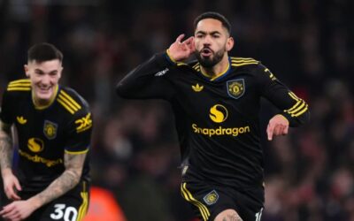 Manchester United y Matheus Cunha sorprenden con victoria 3-1 ante Arsenal en la Liga Premier