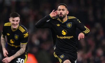 Manchester United y Matheus Cunha sorprenden con victoria 3-1 ante Arsenal en la Liga Premier