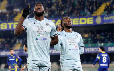 Keinan Davis anota y Udinese vence 3-1 a Hellas Verona en la Serie A
